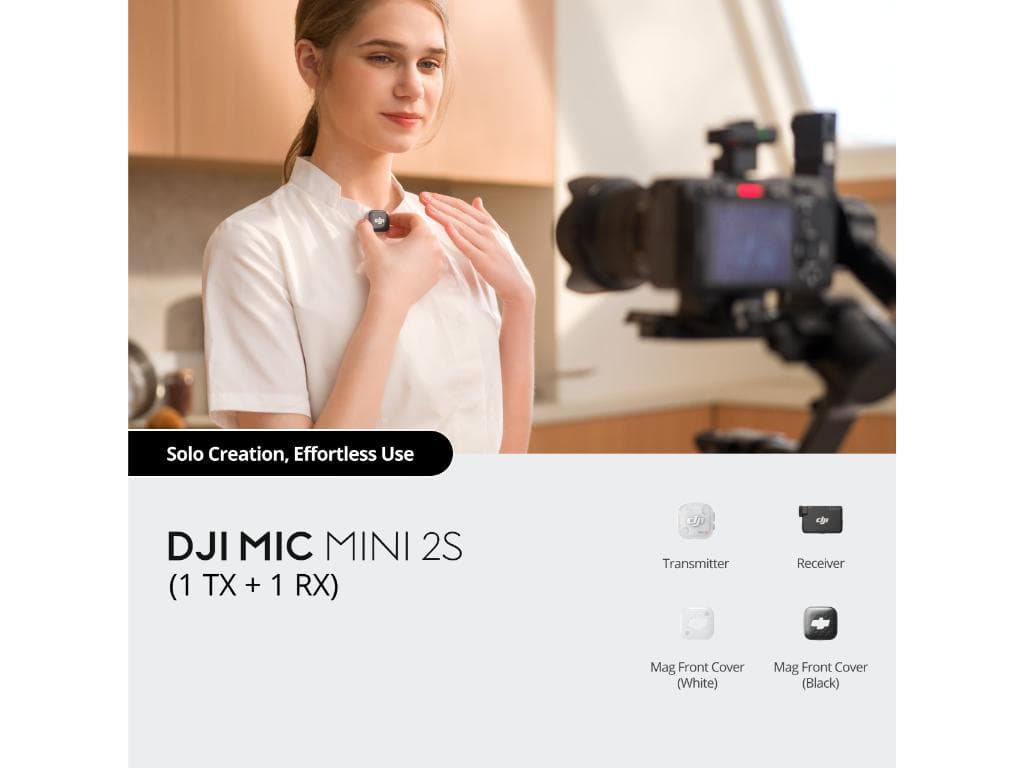 Fotografija proizvoda: Mikrofon DJI Mic Mini 2S (1 TX + 1 RX)