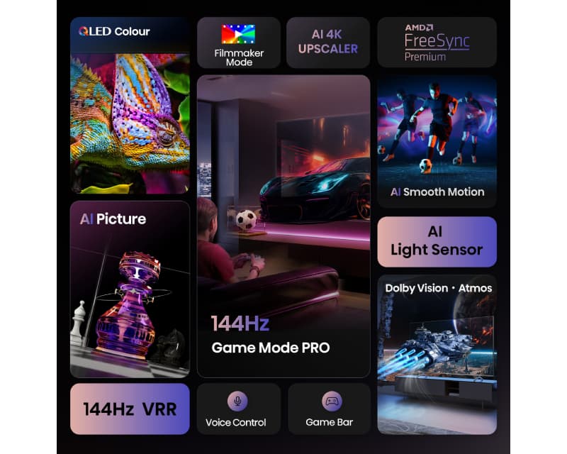 Fotografija proizvoda: 55 inča 55E7Q PRO QLED 4K UHD Smart TV outlet