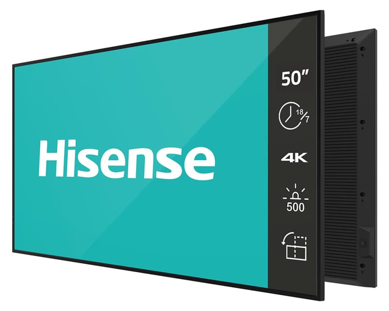 Fotografija proizvoda: 50 inča 50GM50D 4K UHD 500 nita Digital Signage Display - 18/7 rad