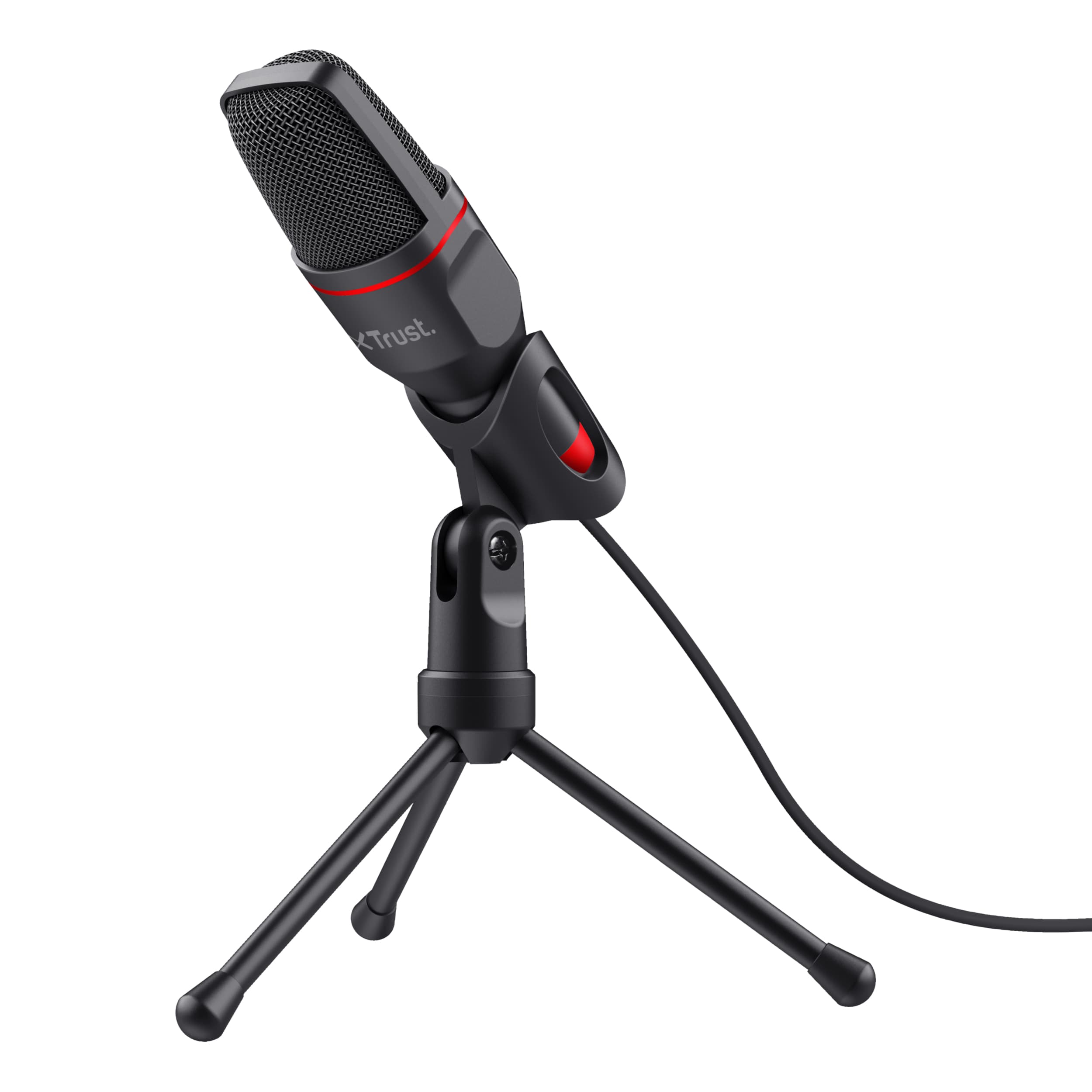 Fotografija proizvoda: Mikrofon TRUST GXT 212 MICO USB/gaming/crno crvena