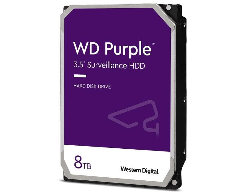 Fotografija proizvoda: 8TB 3.5 inča SATA III 256MB IntelliPower WD85PURZ Purple hard disk