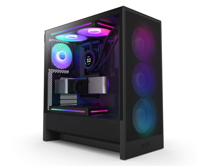 Fotografija proizvoda: H5 Flow RGB Gaming kućište crno (CC-H52FB-R1)
