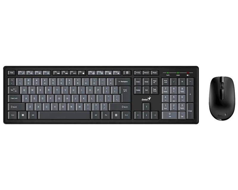 Fotografija proizvoda: Smart KM-8200 Wireless USB US crna tastatura + miš