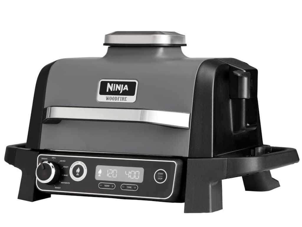 Fotografija proizvoda: Gril NINJA OG701EU Woodfire Electric Outdoor BBQ Grill & Smoker/2400W/crna