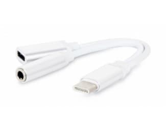 Fotografija proizvoda: Adapter USB-C na 3.5mm stereo jack na USB-C