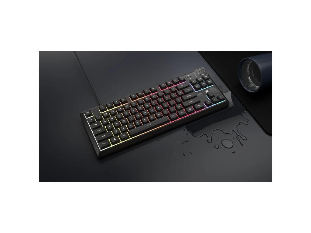 Fotografija proizvoda: Tastatura CORSAIR K55 CORE TKL žicna/CH-9216065-NA/RGB/crna