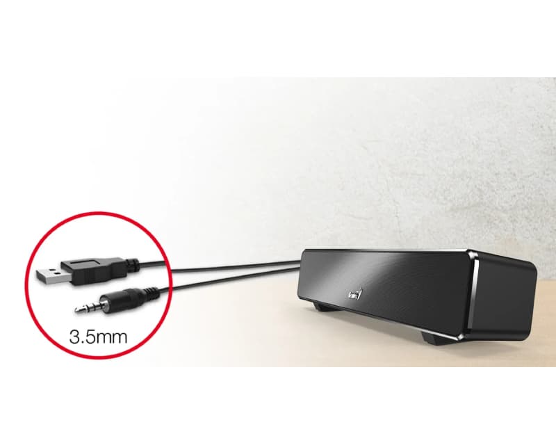 Fotografija proizvoda: USB SoundBar 100 crni