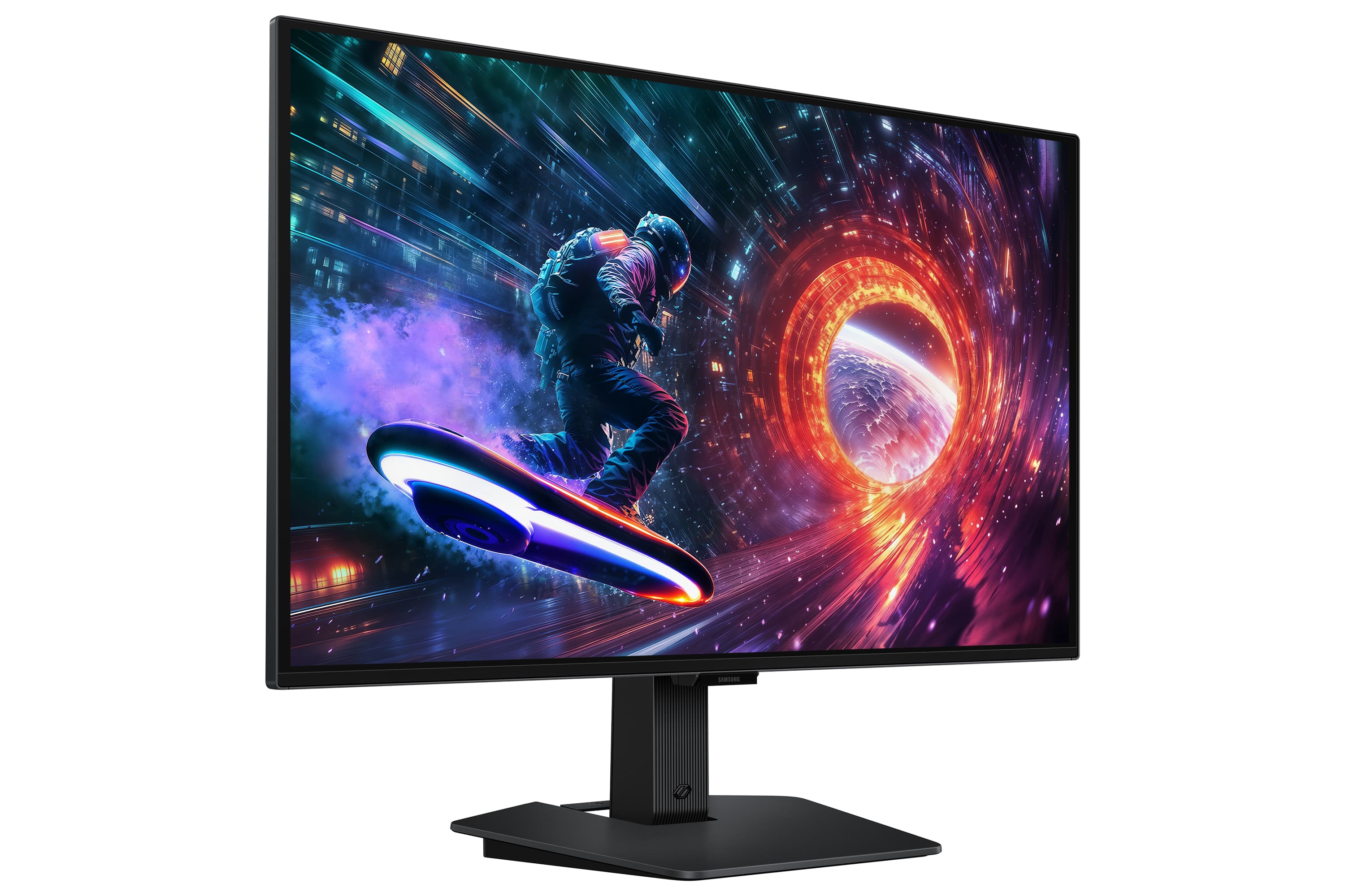 Fotografija proizvoda: Monitor SAMSUNG LS27FG502SUXEN 27"/OLED/2560x1440/180Hz/0.03ms GtG/HDMI,DP/G-sync,Freesync/VESA/crna