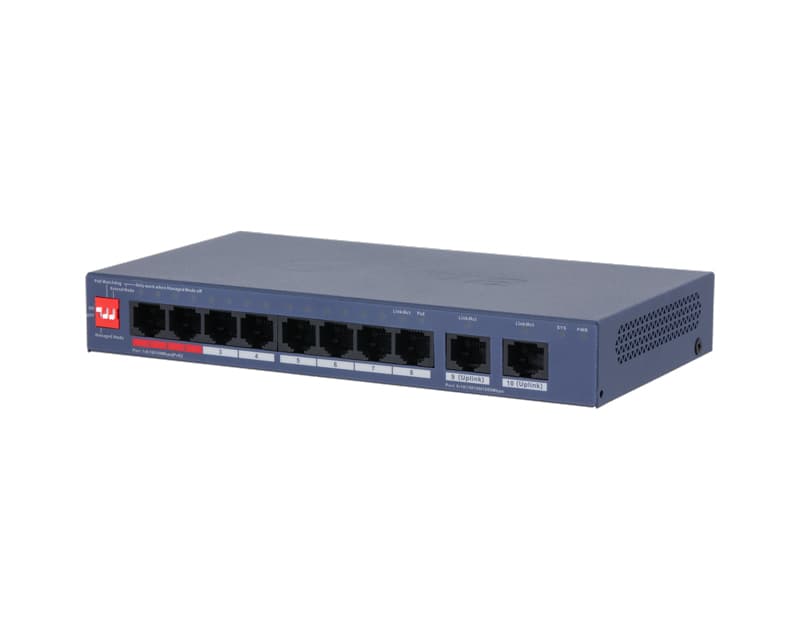 Fotografija proizvoda: CS4010-8ET2GT-110 10-portni Cloud upravljivani stolni prekidač sa 8-portnim PoE