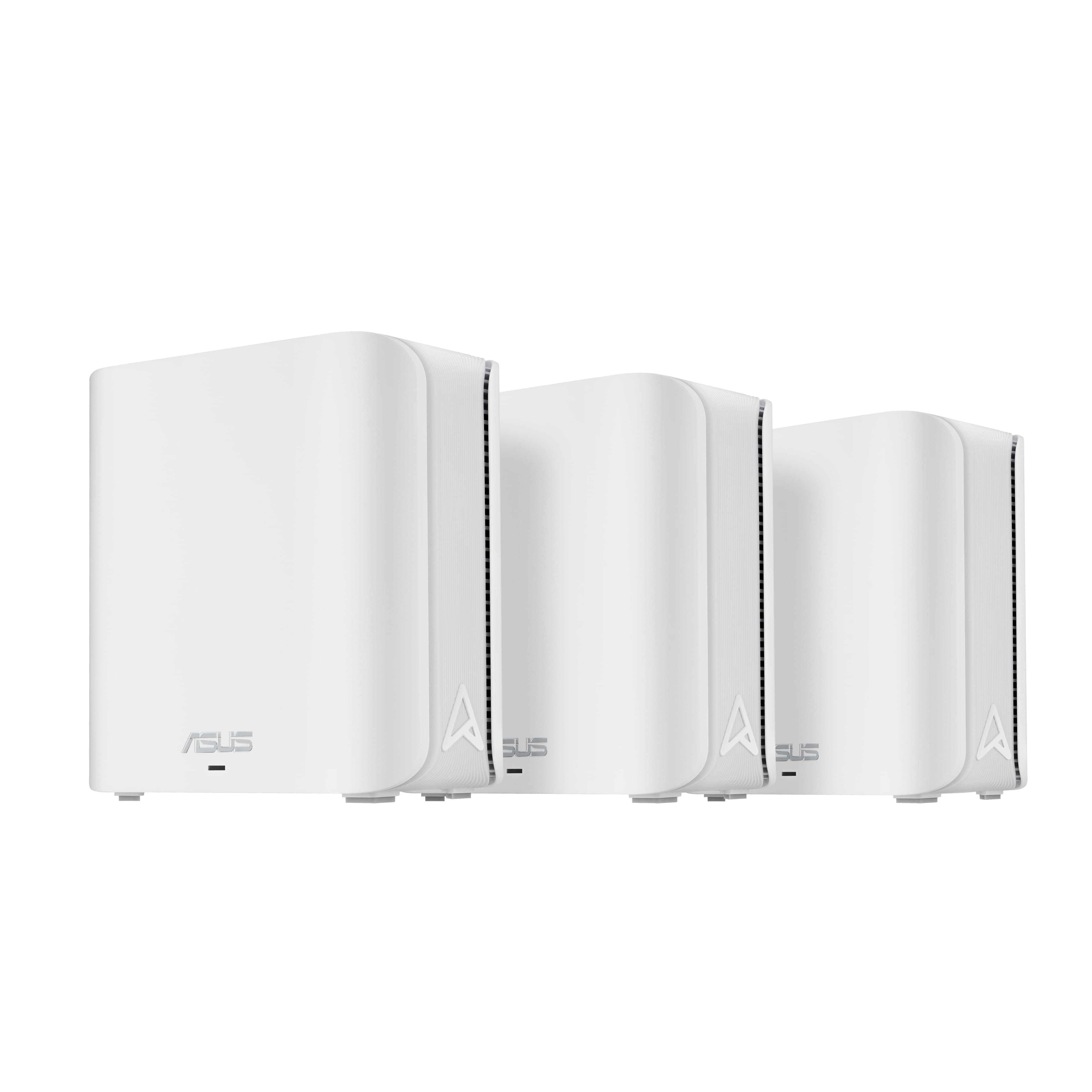 Fotografija proizvoda: ZenWiFi BD4(W-3-PK) AiMesh Extendable 3.6 Gbps Wi-Fi 7 ruter beli