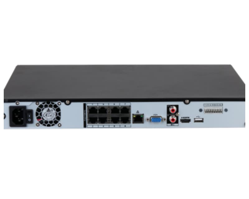 Fotografija proizvoda: NVR4208-8P-4KS3 8-kanalni 1U 2HDDs 8PoE Network Video Recorder