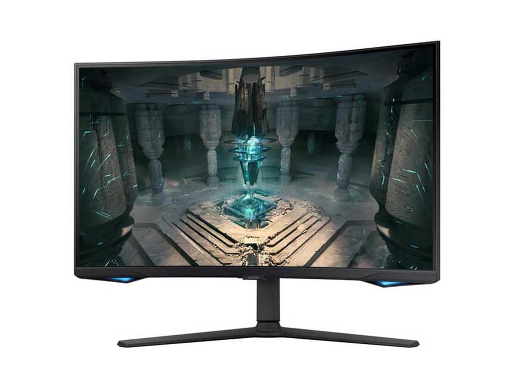 Fotografija proizvoda: Monitor SAMSUNG LS32BG650EUXEN 32"/VA,zakrivljen/2560x1440/240Hz/1ms MPRT/HDMIx2,DP,USB,LAN/freesync