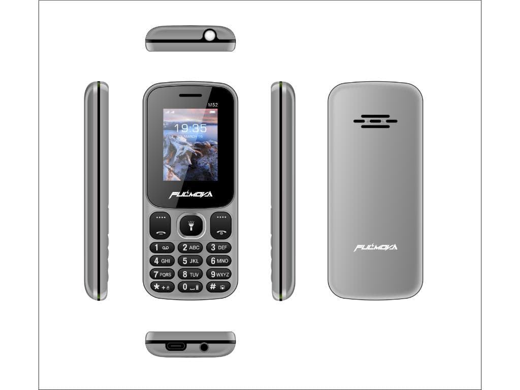 Fotografija proizvoda: Mobilni telefon FULMOVA M52/siva