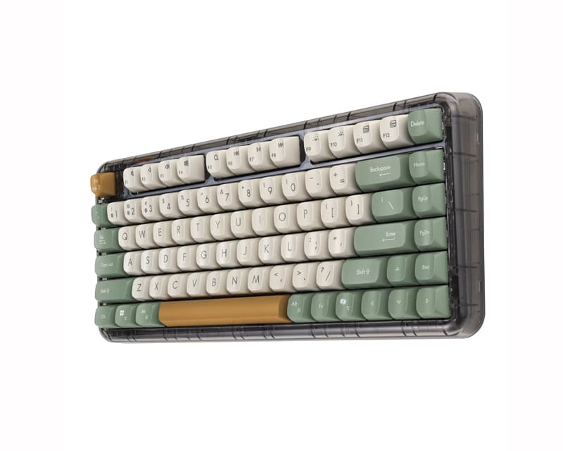 Fotografija proizvoda: KD201 Jelly75 Keyboard Milk White Wireless tastatura