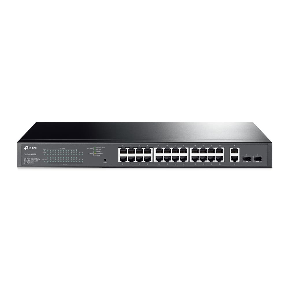 Fotografija proizvoda: TL-SG1428PE EASYSMART SWITCH 24P GIGABITNI