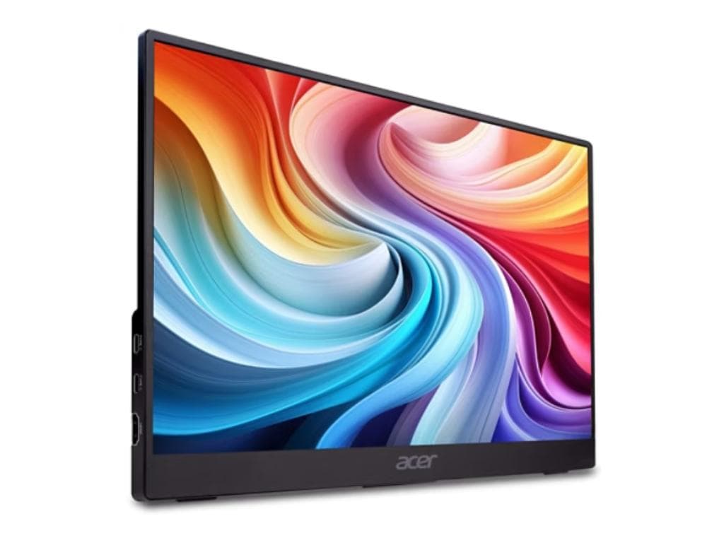 Fotografija proizvoda: Monitor ACER PM161QB1bmiuux 15,6"/IPS/1920x1080/60Hz/6ms GtG/Mini HDMI, USB type C x2/zvucnici/crna