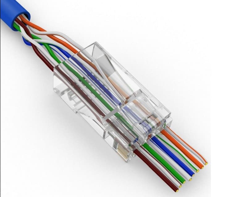 Fotografija proizvoda: Konektor RJ45, Cat.6, UTP