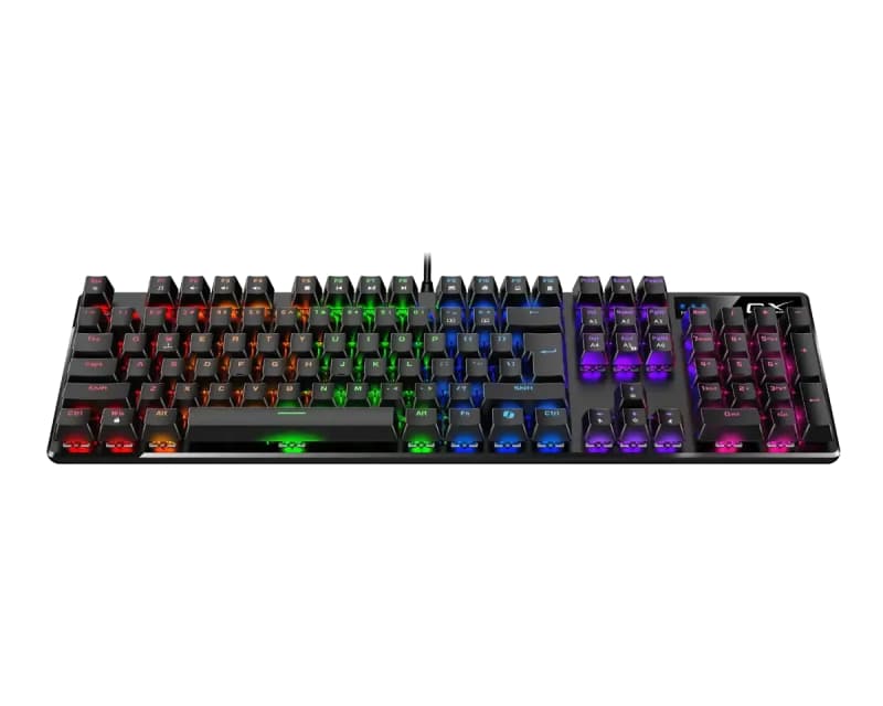 Fotografija proizvoda: Scorpion K12 Gaming RGB USB US mehanička tastatura crna