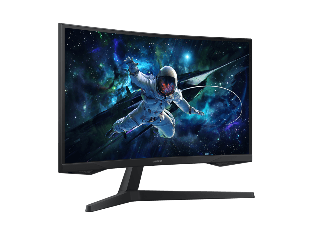 Fotografija proizvoda: Monitor SAMSUNG LS27CG552EUXEN 27"/VA,zakrivljen/2560x1440/165Hz/1ms MPRT/HDMI,DP/freesync/VESA/crna