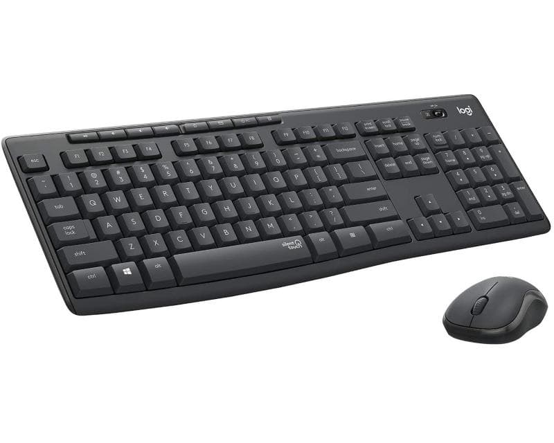 Fotografija proizvoda: MK295 Silent Wireless Combo YU tastatura + miš crna