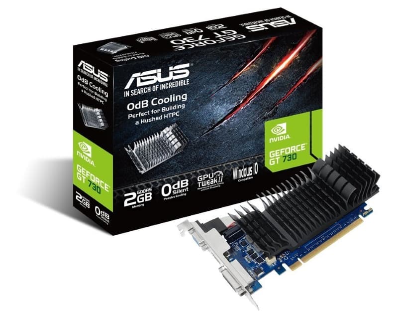 Fotografija proizvoda: nVidia GeForce GT 730 2GB 64bit GT730-SL-2GD5-BRK grafička karta