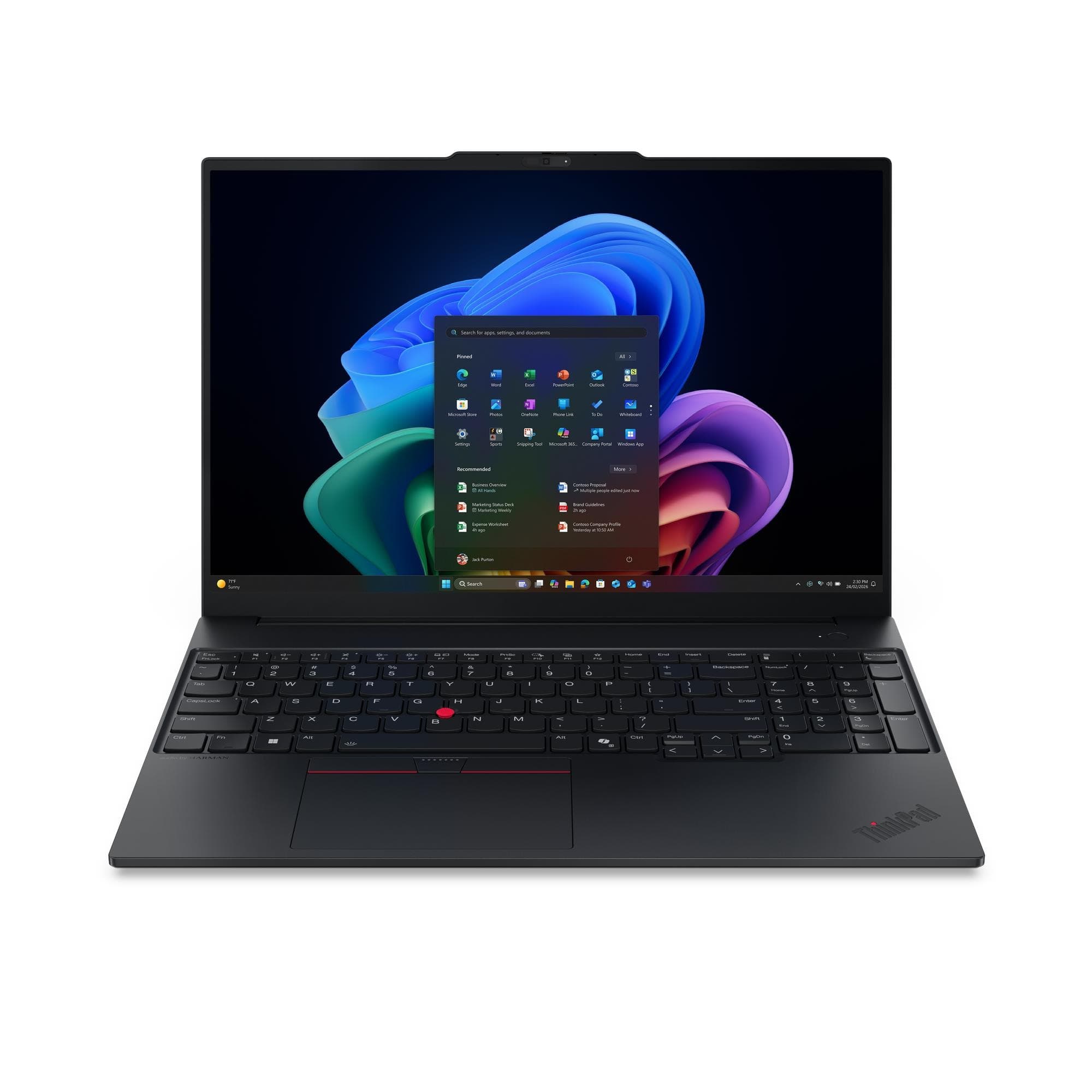 Fotografija proizvoda: Laptop LENOVO ThinkPad E16 G4 W11P/16" WUXGA/U7-355/16GB/512GB/bklt srb/Crna