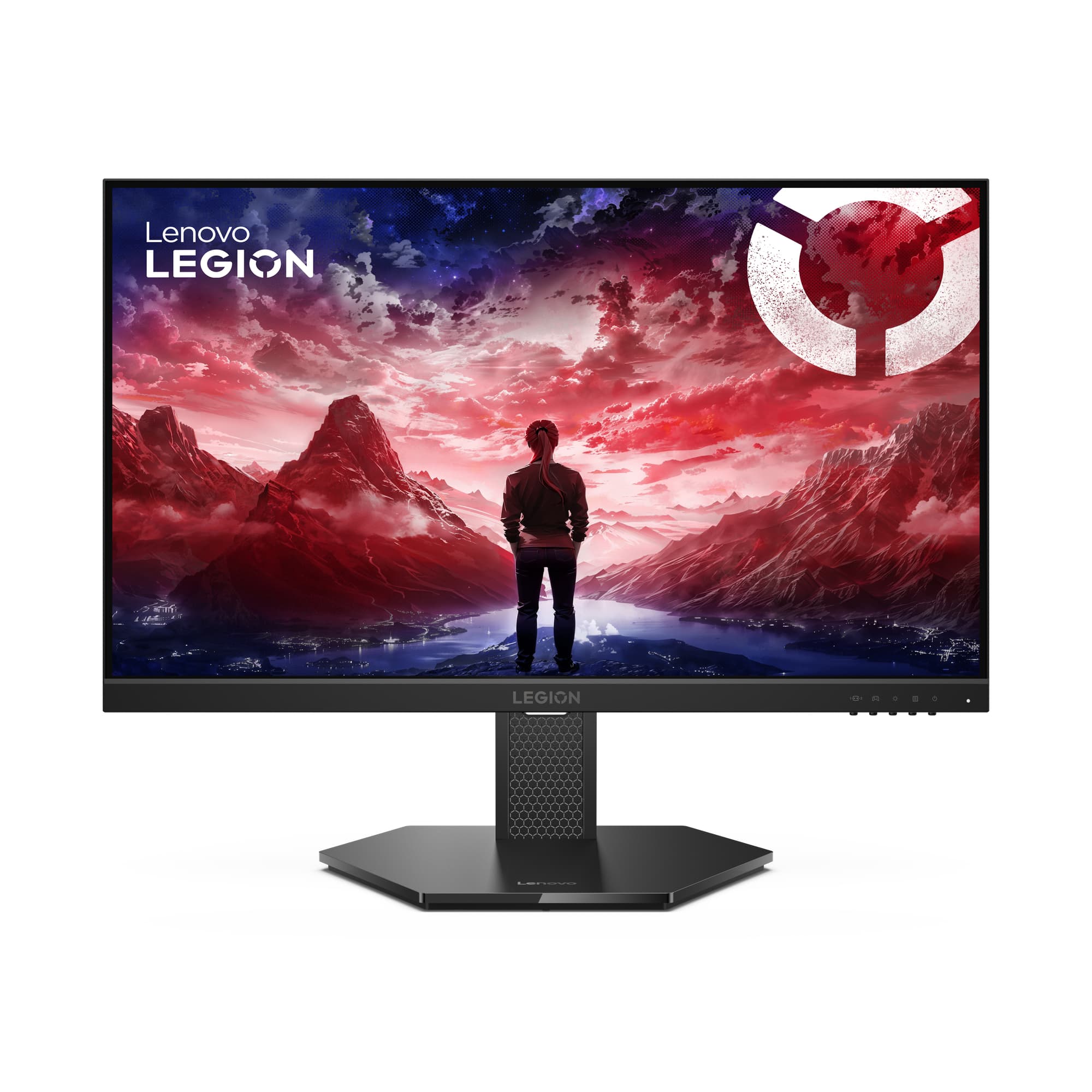 Fotografija proizvoda: Monitor LENOVO Legion 24-10 23.8"/IPS/1920x1080/240Hz/1ms/2xHDMI,DP/Tilt, Swivel, Pivot, Height/crna