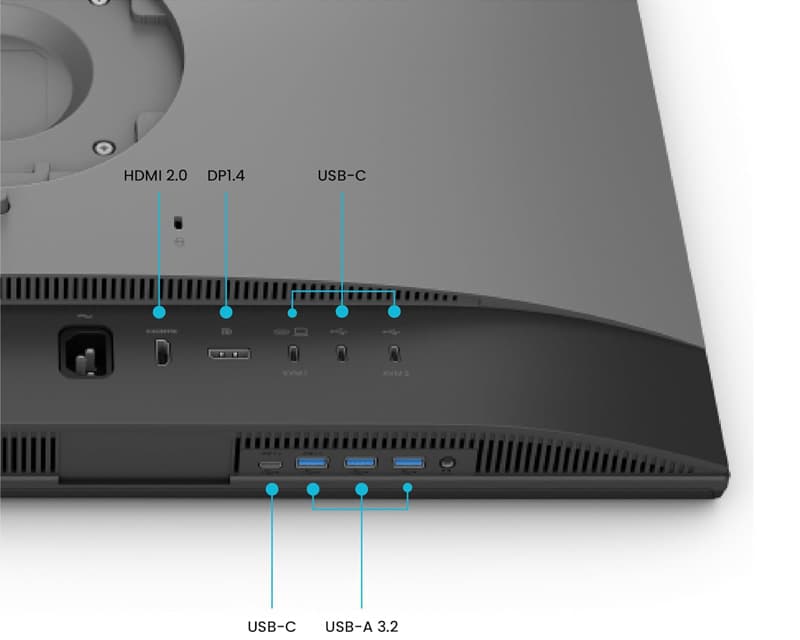 Fotografija proizvoda: 27-inčni PD2706QN QHD 2560x1440 IPS 100 Hz USB-C 90W profesionalni monitor za dizajn