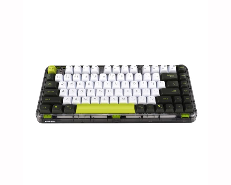 Fotografija proizvoda: KD201 Jelly75 Keyboard Volt Green Wireless tastatura