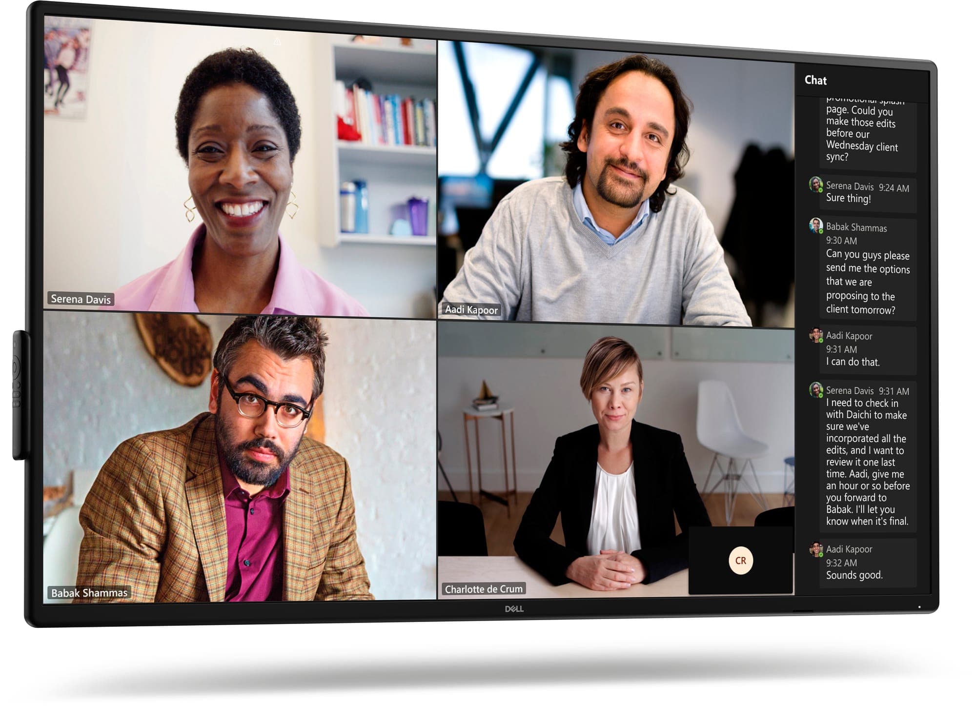 Fotografija proizvoda: 55 inčni P5525QC 4K monitor za konferencijsku salu