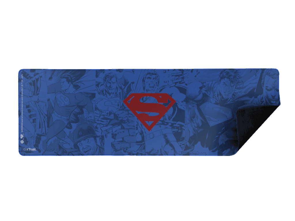 Fotografija proizvoda: Podloga za miša TRUST GXT759SM XXL Superman/plava