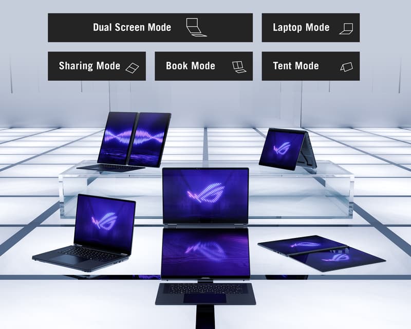Fotografija proizvoda: ROG Zephyrus Duo 16 GX651AX-SR103X (16 inča 3K, Ultra 9 386H, 64GB, 2TB SSD, GeForce RTX 5090, Win11 Pro) laptop