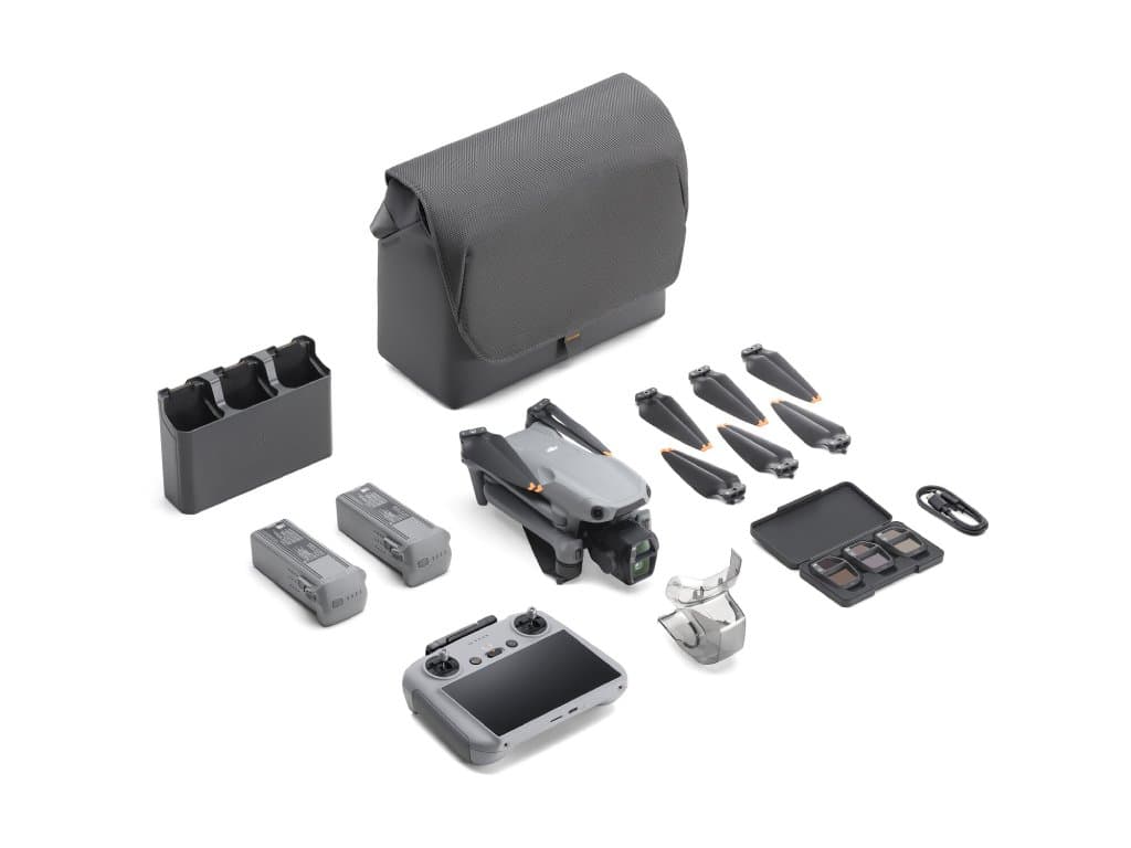 Fotografija proizvoda: Dron DJI Air 3S Fly More Combo (DJI RC2)