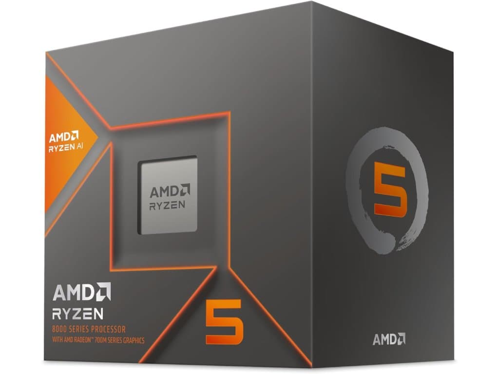 Fotografija proizvoda: Procesor AMD Ryzen 5 8600G 6C/12T/4.3GHz/22MB/65W/AM5/BOX