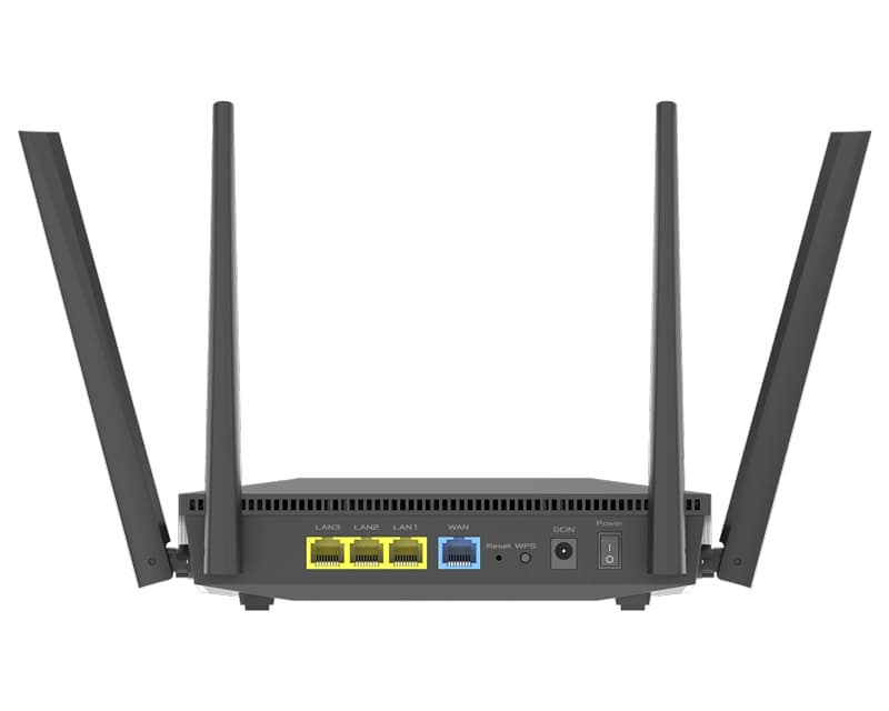 Fotografija proizvoda: RT-AX52 AX1800 Gigabit Dual-Band Wi-Fi 6 ruter