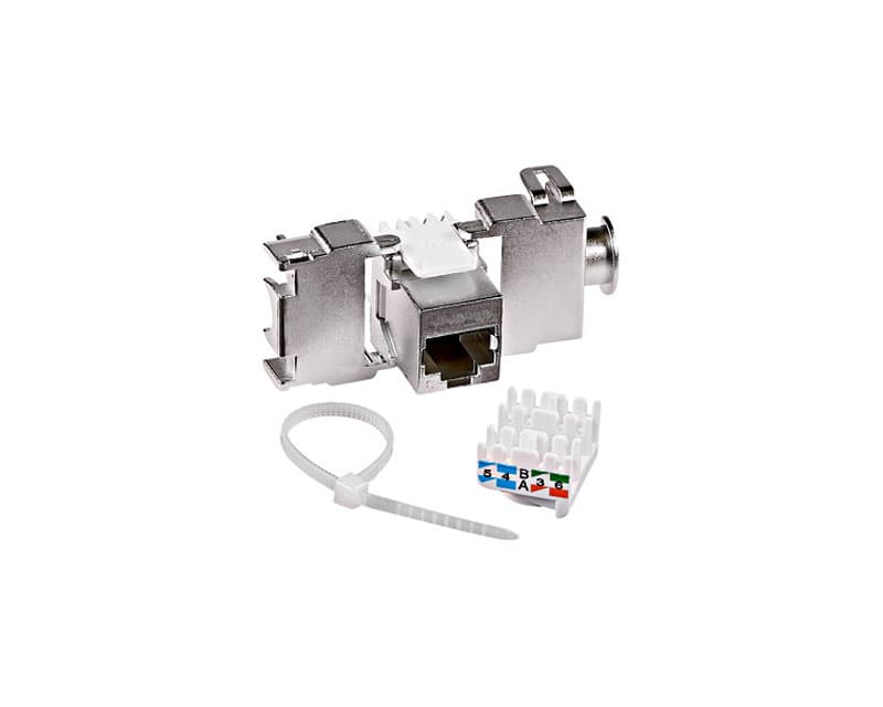 Fotografija proizvoda: Modul RJ45, Cat.6, FTP, Keystone, 050