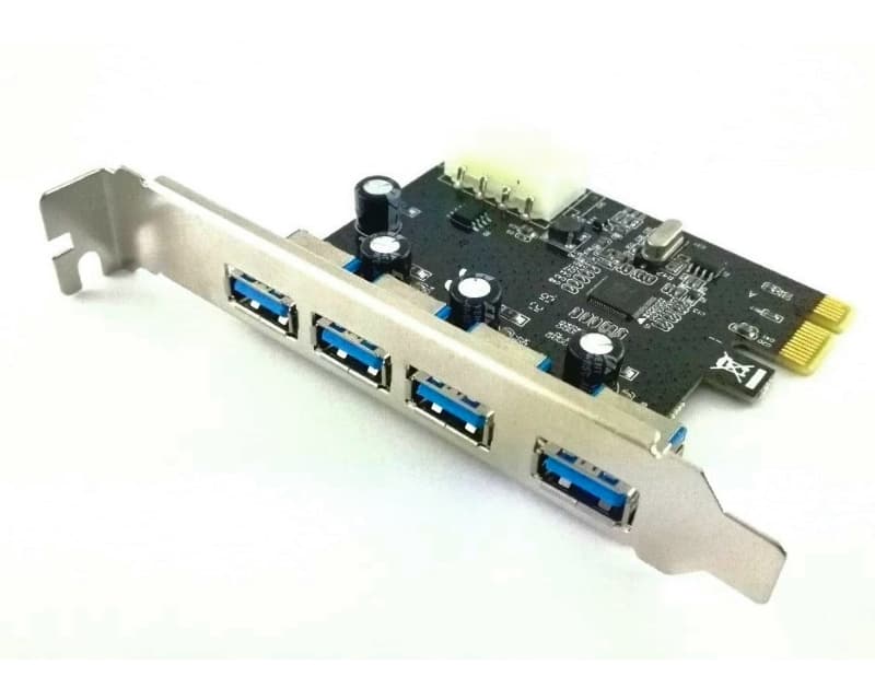 Fotografija proizvoda: PCI-Express kontroler 4-port USB 3.0