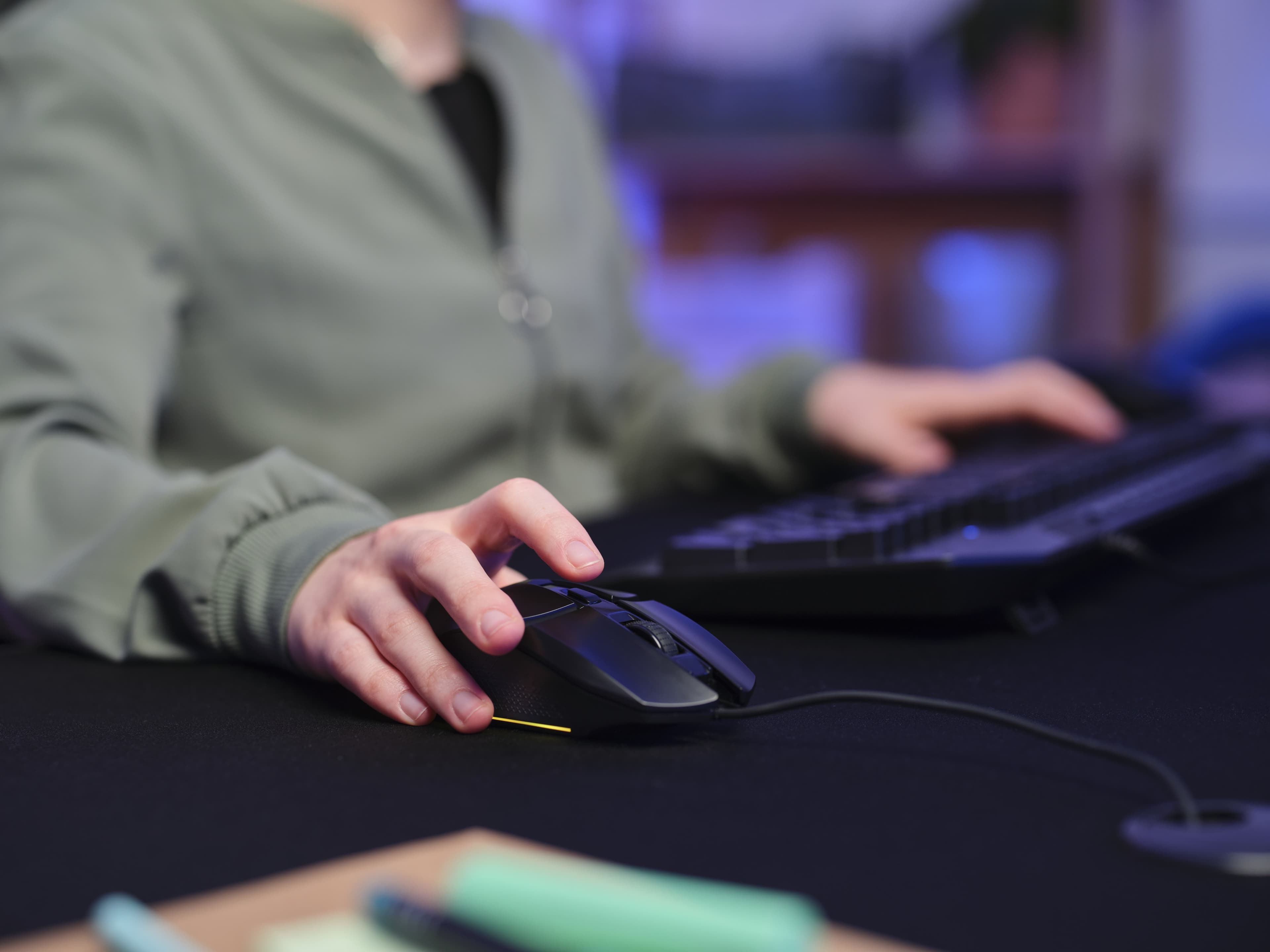 Fotografija proizvoda: Miš TRUST GXT109 FELOX GAMING/crna