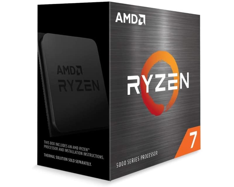 Fotografija proizvoda: Ryzen 7 5800X 8 cores 3.8GHz (4.7GHz) Box (100-100000063WOF) procesor