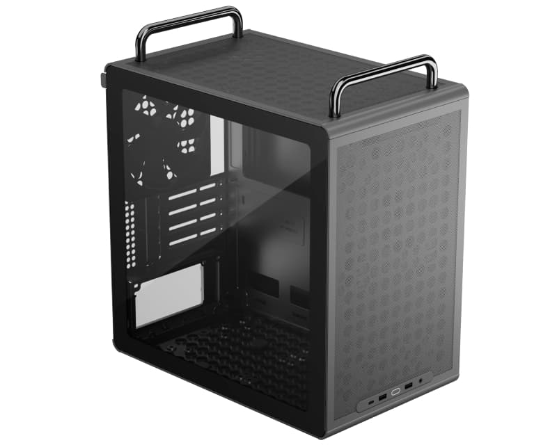 Fotografija proizvoda: Qube 340 Black - kućište crno (Q340-KGNN-S00)