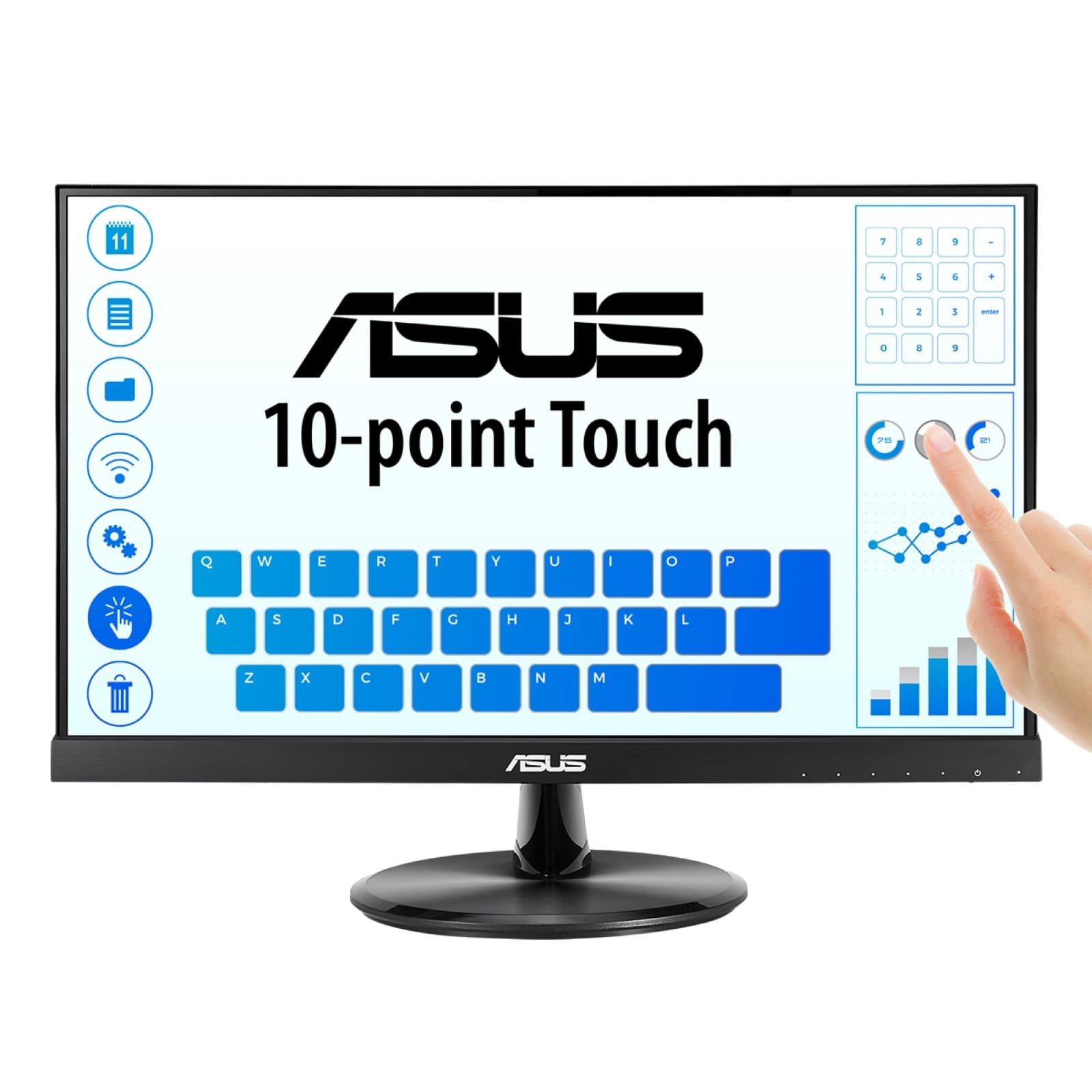 Fotografija proizvoda: 21.5 inča VT229H FHD 1920x1080 IPS Touch Monitor