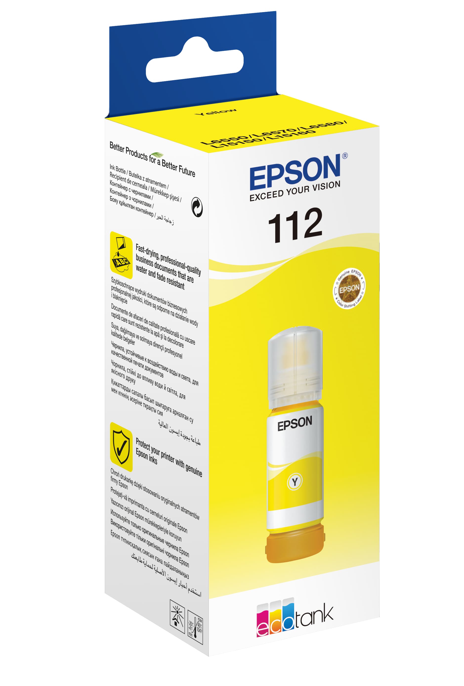Fotografija proizvoda: 112 yellow ink