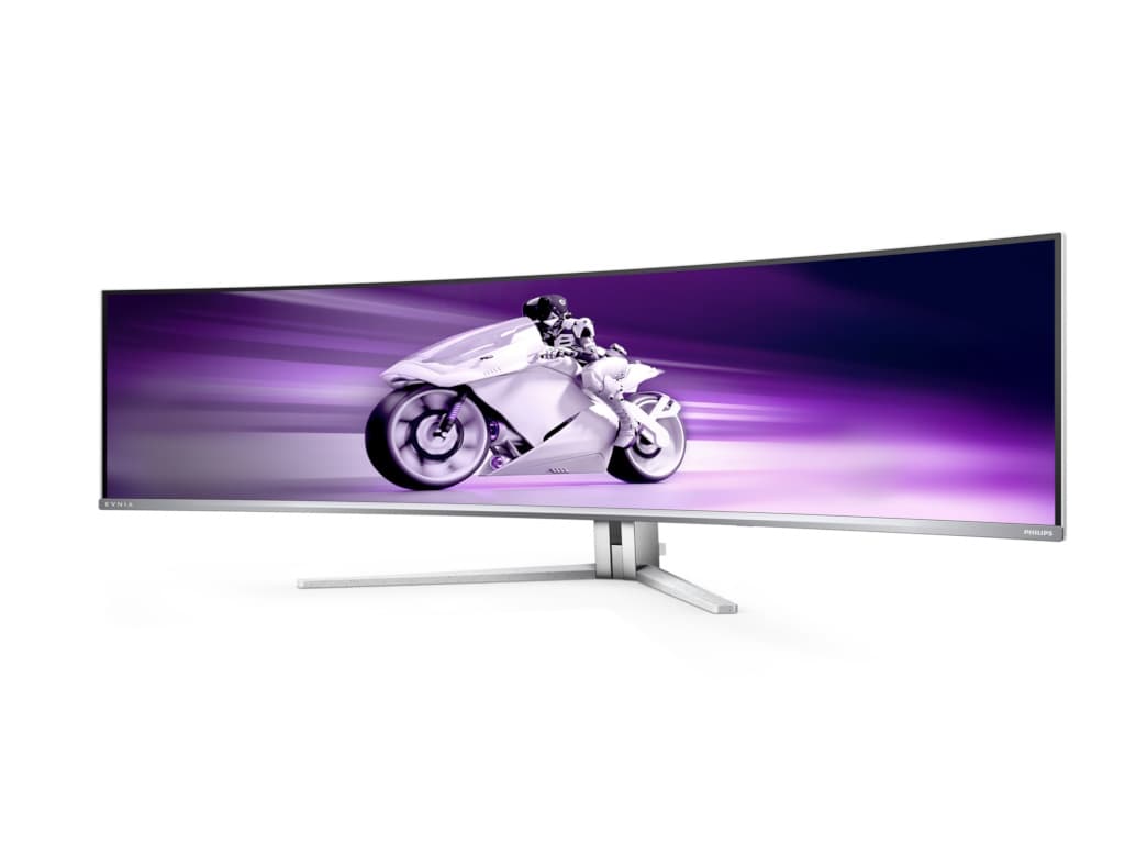 Fotografija proizvoda: Monitor PHILIPS Evnia 49M2C8900/00 49"/OLED/5120x1440,zakrivljen,32:9/240Hz/0,03ms GtG/HDMIx2,DP,USB