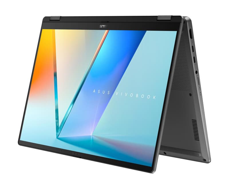 Fotografija proizvoda: Vivobook 14 Flip TP3407SA-SG155W (14 inča WUXGA OLED Touch ekran, Ultra 7 258V, 32GB, SSD 1TB, Win11 Home) laptop