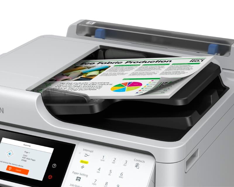 Fotografija proizvoda: WorkForce Pro EM-C800RDWF RIPS bežični multifunkcionalni inkjet štampač