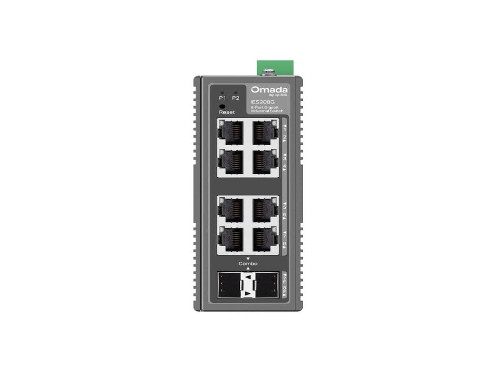 Fotografija proizvoda: Switch TP-LINK IES208G Omada 8-Port Gigabit Industrial Easy Managed Switch