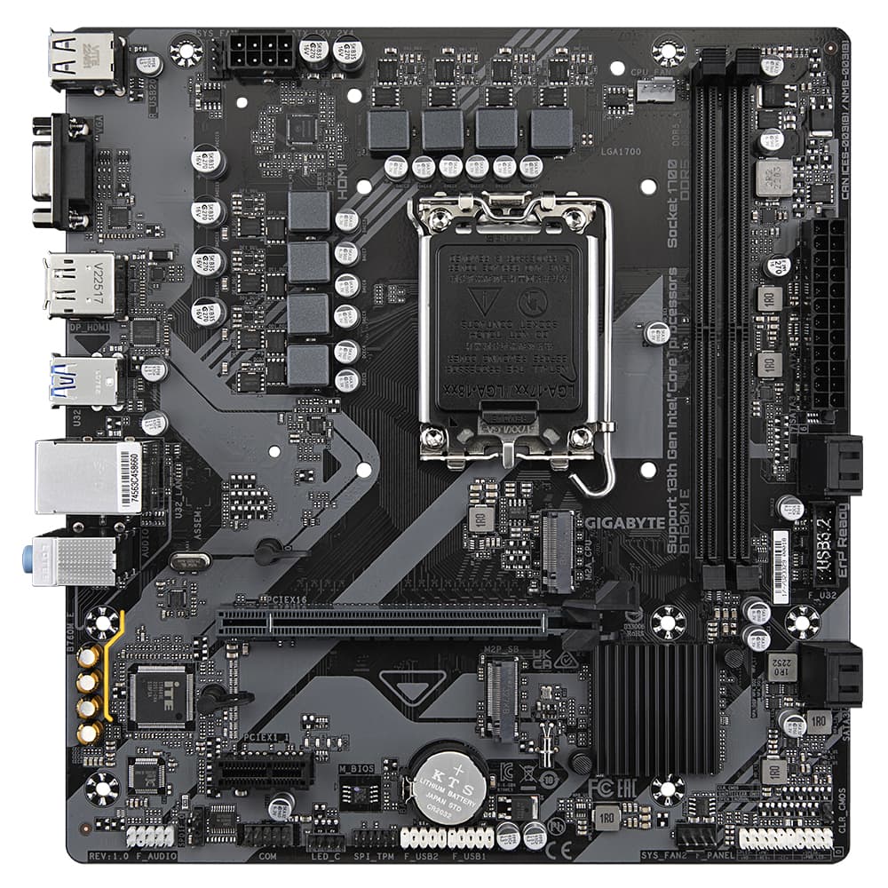 Fotografija proizvoda: B760M E rev. 1.0 motherboard