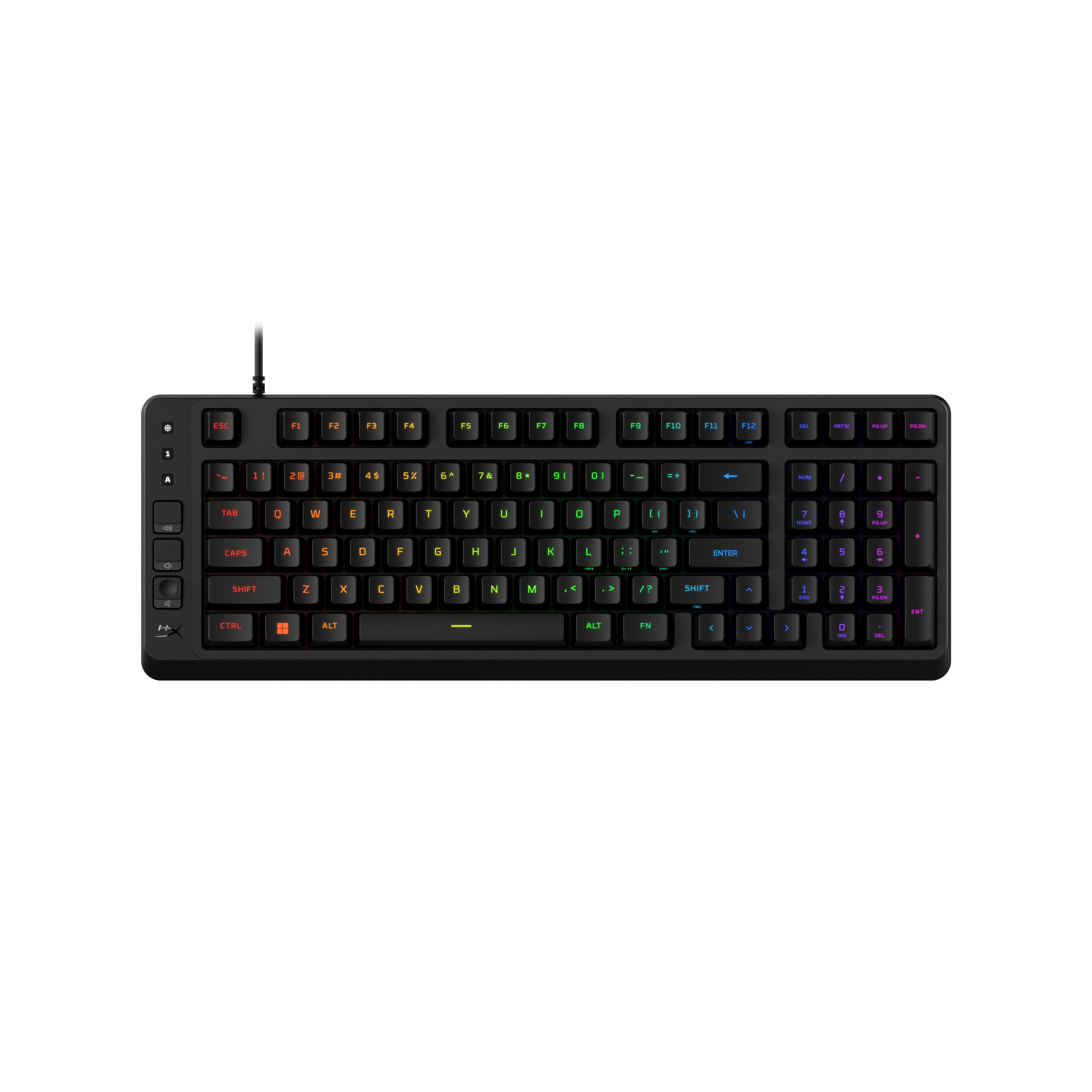 Fotografija proizvoda: Tastatura HyperX Eve 1800 Gaming Keyboard US