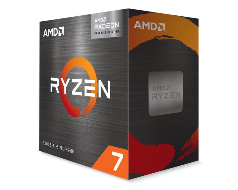 Fotografija proizvoda: Ryzen 7 5700G 8 jezgara 3.8GHz (4.6GHz) Box (100-100000263BOX) procesor