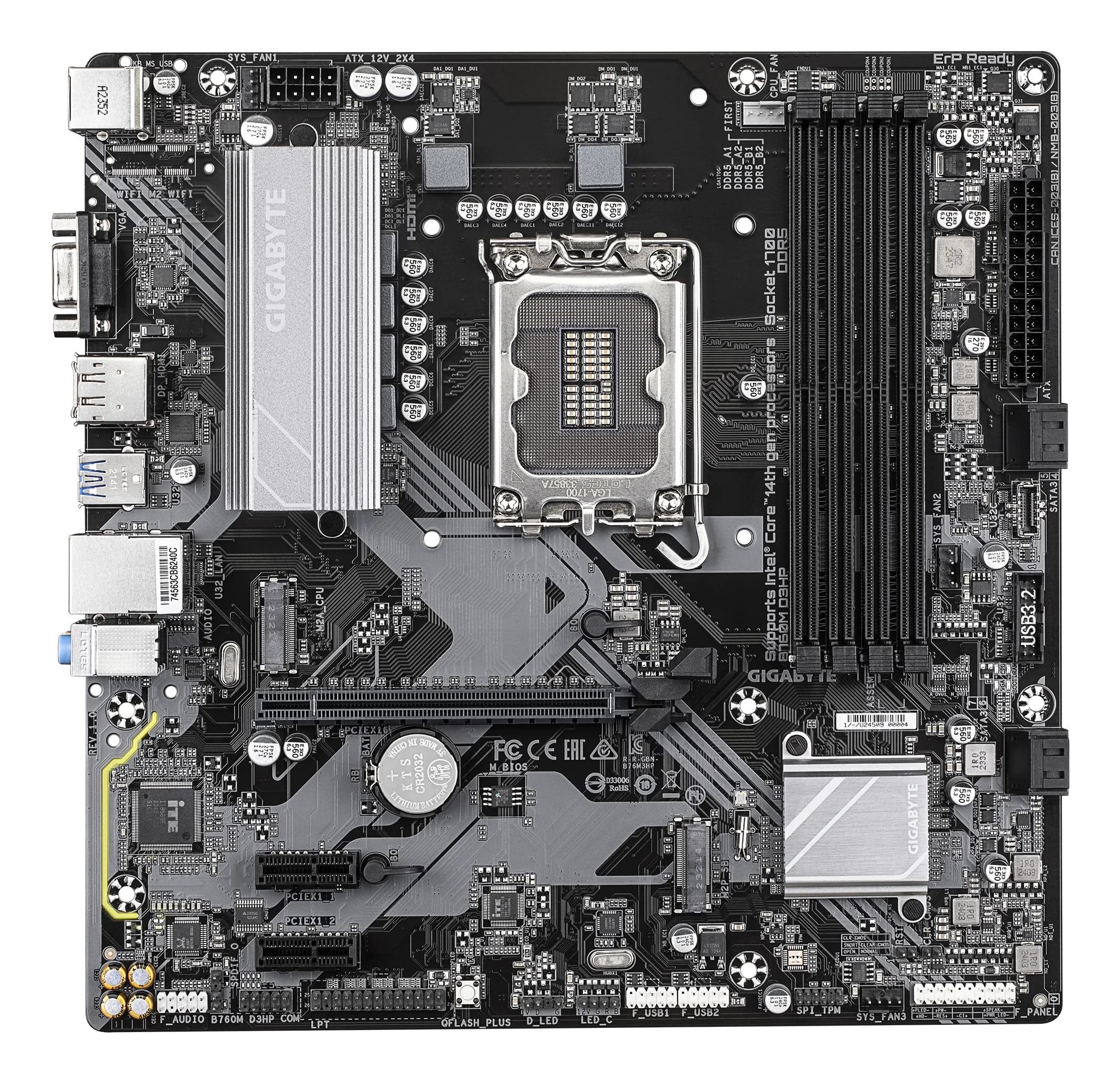 Fotografija proizvoda: Maticna ploca GIGABYTE B760M D3HP 1.0/LGA1700